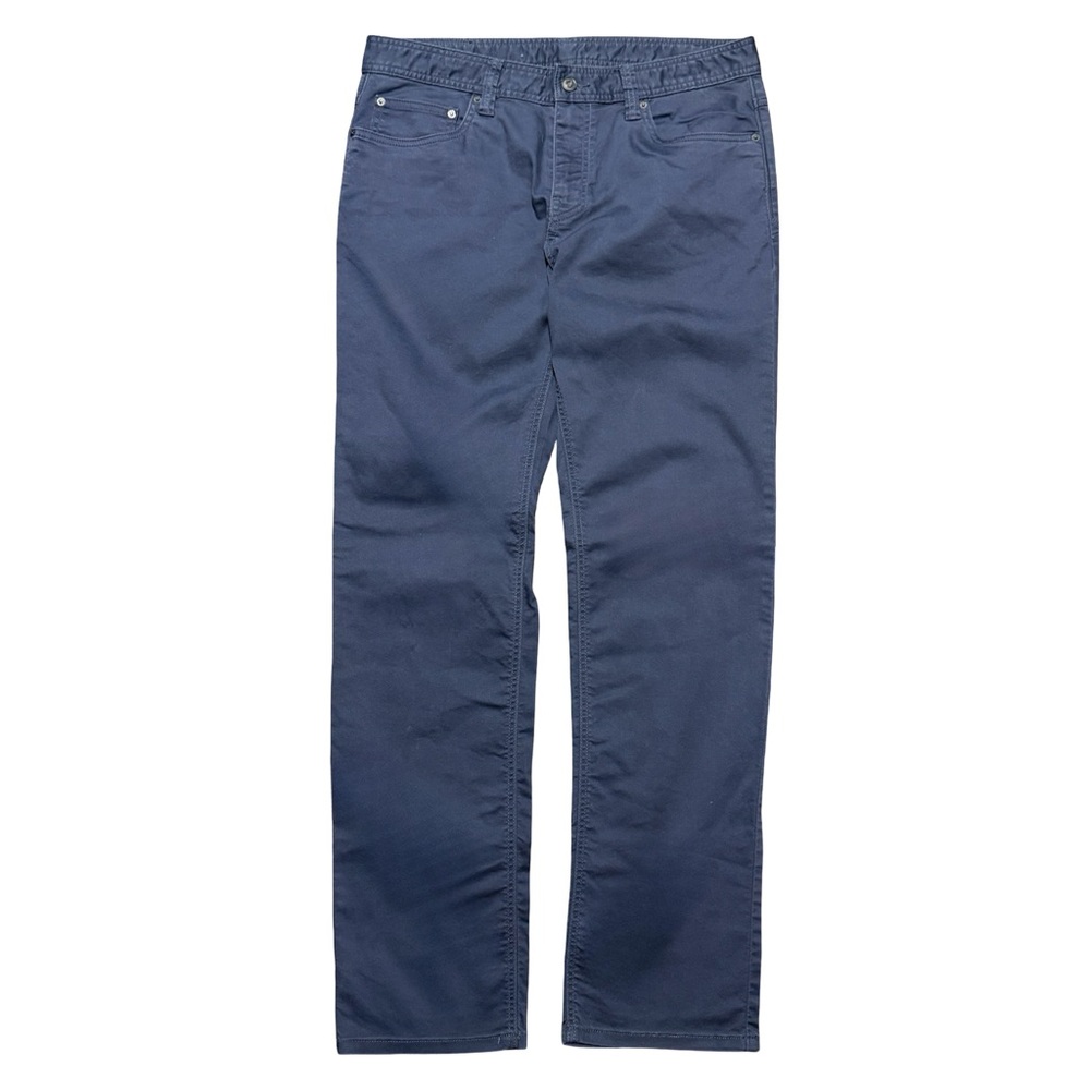 Mens Prana Stretch Straight Leg Slim Fit Chino Style Grey Pants Size 34x32